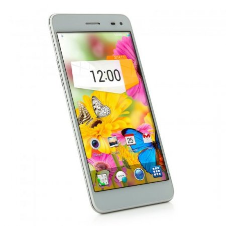 T6S Smartphone Android 4.4 MTK6582 3G NFC Finger Scanner 5.5 Inch HD Screen- White