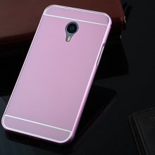 Ultrathin High Quality Metal Case Protective Case for MEIZU MX4 Pro Smartphone Pink