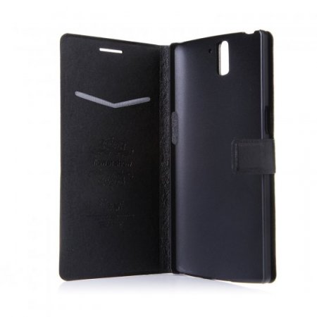 Fashion Flower Show Leather Stand Case Cover for Oneplus Smartphone Black