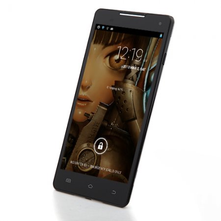 S8 Smartphone Android 4.2 MTK6589 Quad Core 6.0 Inch HD Screen 3G Gesture Sensing 1GB 16GB -Red