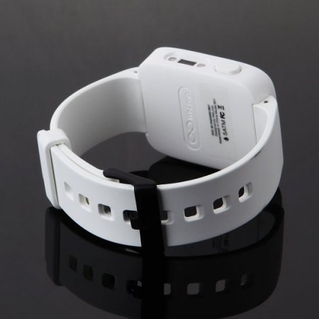 WeLoop Tommy 1.26" LCD Smart Watch w/ Bluetooth 4.0 Support Message Display -White