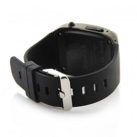 Iradish I8 Smart Bluetooth Watch 1.54 Inch for Android Devices & iPhone Black
