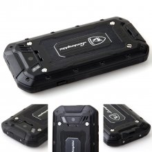 Tengda V12 Smartphone IP68 MTK6589T 4.5 Inch HD IPS Screen Android 4.2 - Black