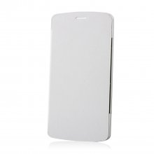 Original Protective Leather Flip Case Cover for iNew V8 Smartphone - white