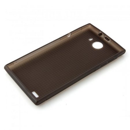 Soft Silicone Back Case for iNew V3 Smartphone - Black