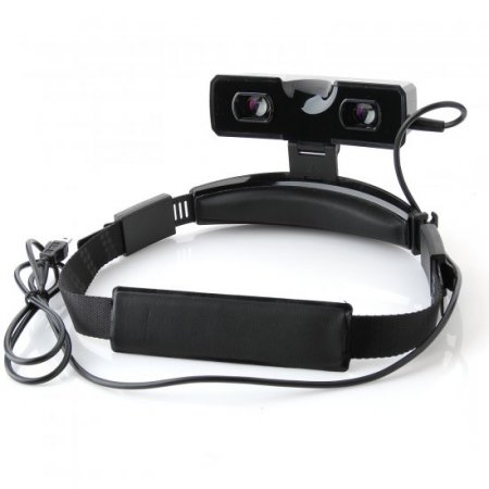 27" Virtual Screen Personal 2D/3D Viewer Headband Video Glasses Cinema 16:9 with AV-In