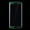 0.2mm Electroplating Tempered Glass Screen Protector for SAMSUNG S6 Edge Green