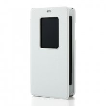 S-view Flip Cover + Silicone Case + 16GB TF Card Class 4 for ThL 5000 Smartphone White