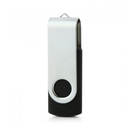 Portable 16GB USB 2.0 OTG Mobile And Computer Flash Drive Black