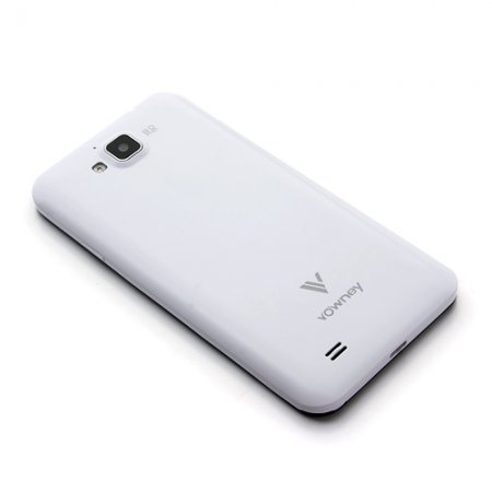 vowney V5 Smartphone Android 4.2 MTK6589 Quad Core 5.0 Inch HD Screen OTG OTA- White