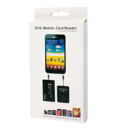 Micro USB OTG Card Reader Support SD/MMC/Mini SD/Micro SD/M2/MS