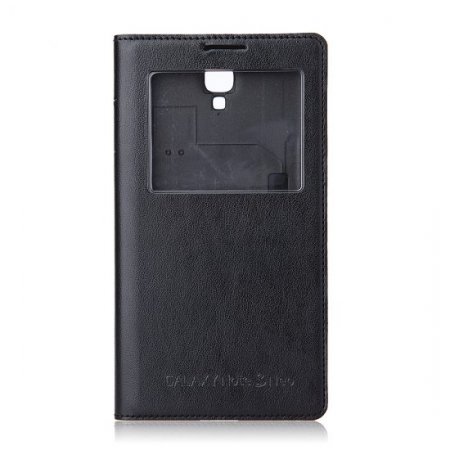 Protective Flip Cover Case for Samsung GALAXY Note 3 Neo Smartphone Black