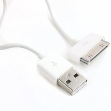 2-in-1 USA Standard Travel Charger Car Charge for iPad iPhone Smartphone -White