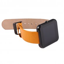 Zeblaze Rover Smart Watch Toughened OGS Panel MTK2501 BT4.0 Premium Leather Strap Black