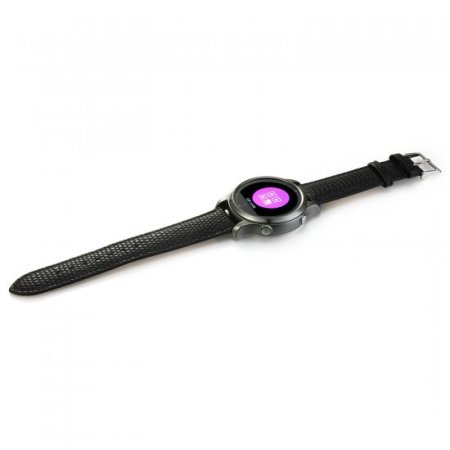 ZGPAX S360 Smart Bluetooth Watch 1.22 Inch SOS Button for IOS Android Smartphone Black