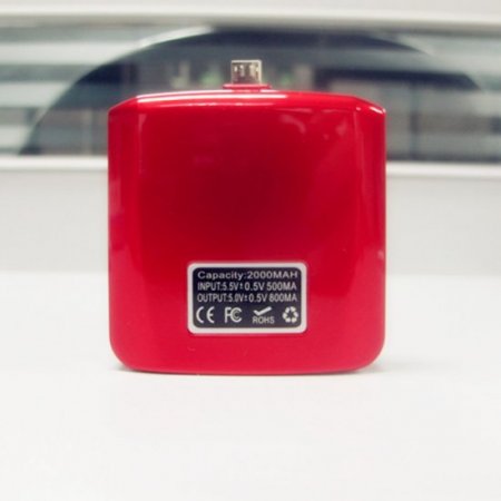 EKONA 2000mAh High Capacity Mobile Power Bank for Blackberry 2 Color