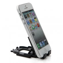 Android Robot Patterned Adjustable & Foldable Stand for iPhone Cellphone GPS Player