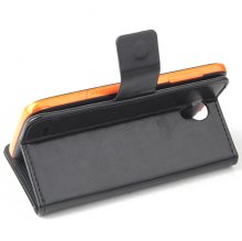 Protective PU Leather Flip Case for JIAYU G2F Smartphone Black