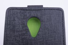 Leather Flip Cover Stand Case for THL T6S & T6 Pro Smartphone Black