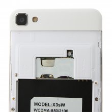 Tengda X3SW Smartphone Android 4.2 MTK6582 Quad Core 5.0 Inch QHD Screen OTG Silver