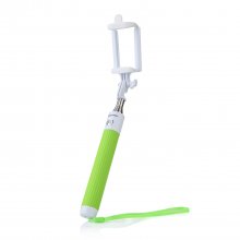All-in-one Extendable Bluetooth Monopod One-click Photographic Selfie Stick Green