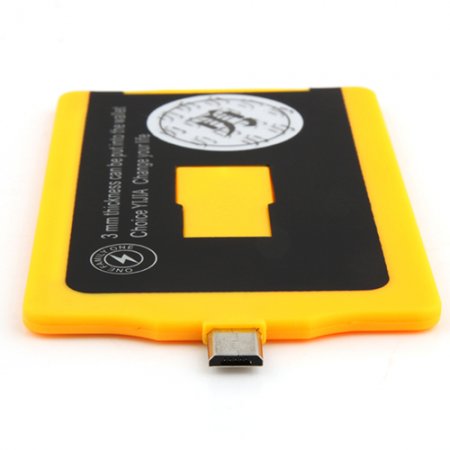 Portable Card Type Micro USB Data Cable for Cell Phones Tablet PC