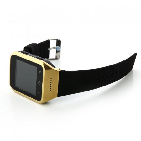 ZGPAX S8 Watch Phone Android 4.4 MTK6572W Dual Core 1.54 Inch 3G 512MB 8GB GPS Golden