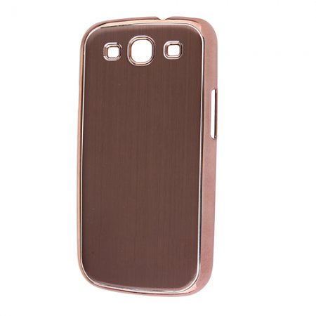 Stylish Durable Hard Plastic Protective Back Case Cover for Galaxy SIII lThin Electroplate