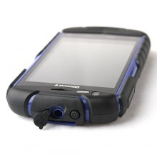 V5 Shockproof Smart Phone Android 2.3 MTK6515 1.0GHz WiFi 3.5 Inch Touch Screen Blue