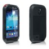 LOVE MEI Shockproof Waterproof Aluminum Metal Case For Samsung Galaxy S4 i9500 Black