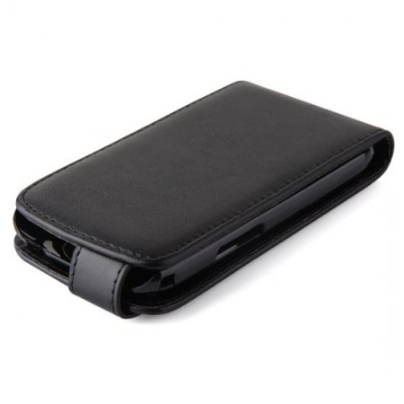 New Protective Leather Cover Case Pouch for Samsung S7562 Black
