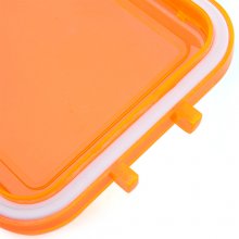 10m Waterproof Shatterproof Polycarbonate Case Cover for Mobile Phone Orange