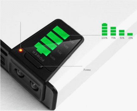 Cager B030-3 7500mAh Mobile Booster Card Reader Power Bank for iPhone iPad iPod PSP Player