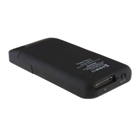 2000mAh Rechargeable External Battery Case for iPhone4/4S