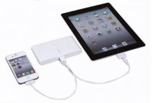 External Battery Charger 20000mAh for iPad/iPhone/Android Phone/Camera/PSP