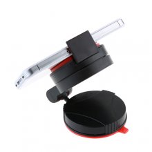 Universal Mobile Phone Windshield Car Holder Black + Red