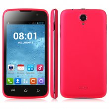 Tengda A48 Smartphone Android 4.2 MTK6572W 4.0 Inch 3G Wifi Play Store Pink