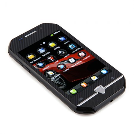 F599 Smartphone Android 2.3 MTK6515 3.4 Inch TFT Capacitive Screen - Black