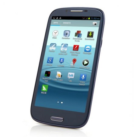 Used Star N9330 Smartphone Android 4.1 MTK6577 Dual Core 3G GPS 5.3 Inch Blue