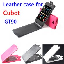 Fashion Leather Flip Case Cover for Cubot GT90 Smartphone 3-color