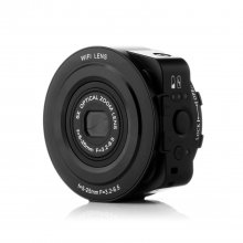 AMKOV Sangmax SP-W501 Wireless WiFi Direct 5X Zoom 14MP Lens Camera Self-timer Black