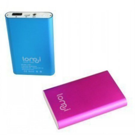 Fashion Lomui L301 3000mAh LED Lighting Power Bank for iPad iPod iPhone Mobile 2 Color