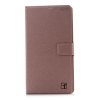 Fashion Leather Flip Cover Stand Case for MEIZU m1 note Smartphone Champagne