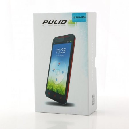 Pulid F17 Smartphone 2G 32GB 5.0 Inch HD IPS Screen MTK6589T Android 4.2 3G- Black