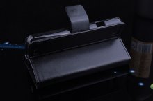 Flip Leather Cover Stand Case for Zopo C2 ZP980 Smartphone Black