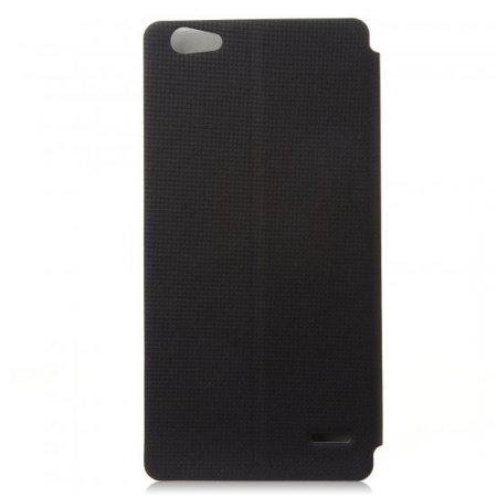 Original Leather Flip Cover Stand Case for ZOPO ZP720 Smartphone - Black