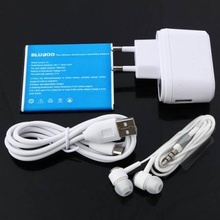 BLUBOO X1 Smartphone Android 4.2 MTK6582 1GB 4GB 5.0 Inch QHD IPS Screen 3G GPS Red