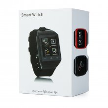 ZGPAX S39 Smart Watch Phone 1.54 Inch Touch Screen Bluetooth Camera FM Black