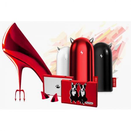 Emie S100 5200mAh Portable Universal Devil Volt Style Power Bank for iPhone Smartphones