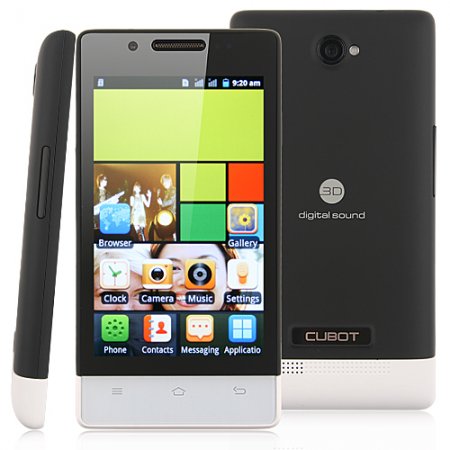 Brand New CUBOT C9W Smart Phone Android 4.2 MTK6572 Dual Core 3G GPS 4.0 Inch